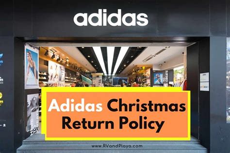 adidas store return policy.